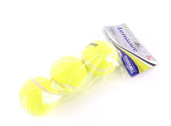 3 pcs/Set Lenwave Fluorescent Color Tennis Balls